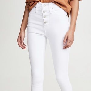 Madewell 10” High Rise Button Front Skinny Jean
